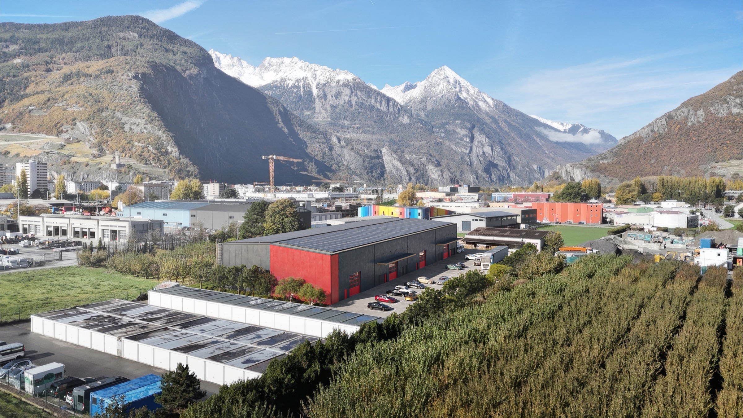 Halle Novadrive à Martigny