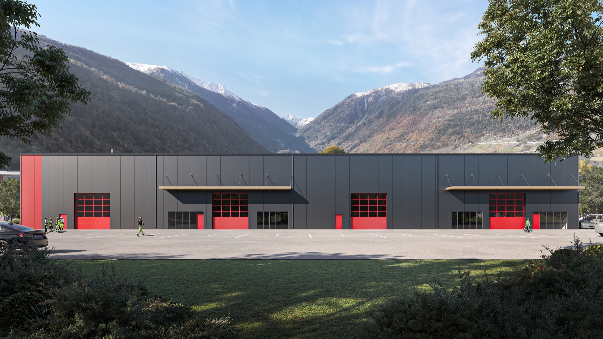 Halle Novadrive, Martigny